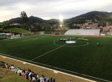 En El Santuario fue inaugurada la cancha del Polideportivo Mario Giraldo