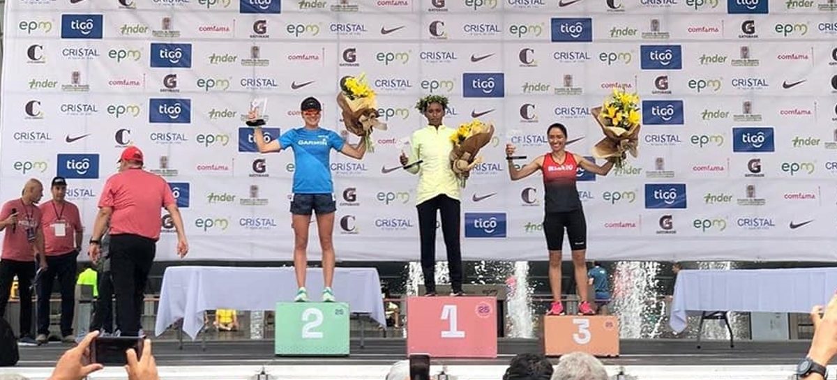 Atletas cejeños subieron al podio en la Maratón de Medellín