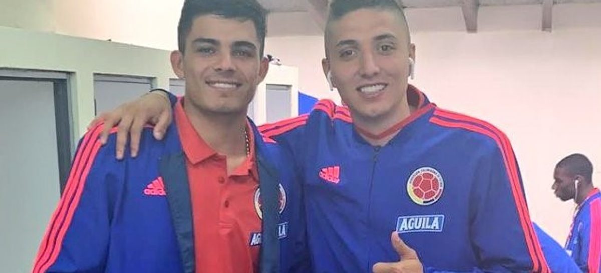 Brayan Vera y Juan Pablo Ramírez, destacados con la Selección Colombia Sub-23