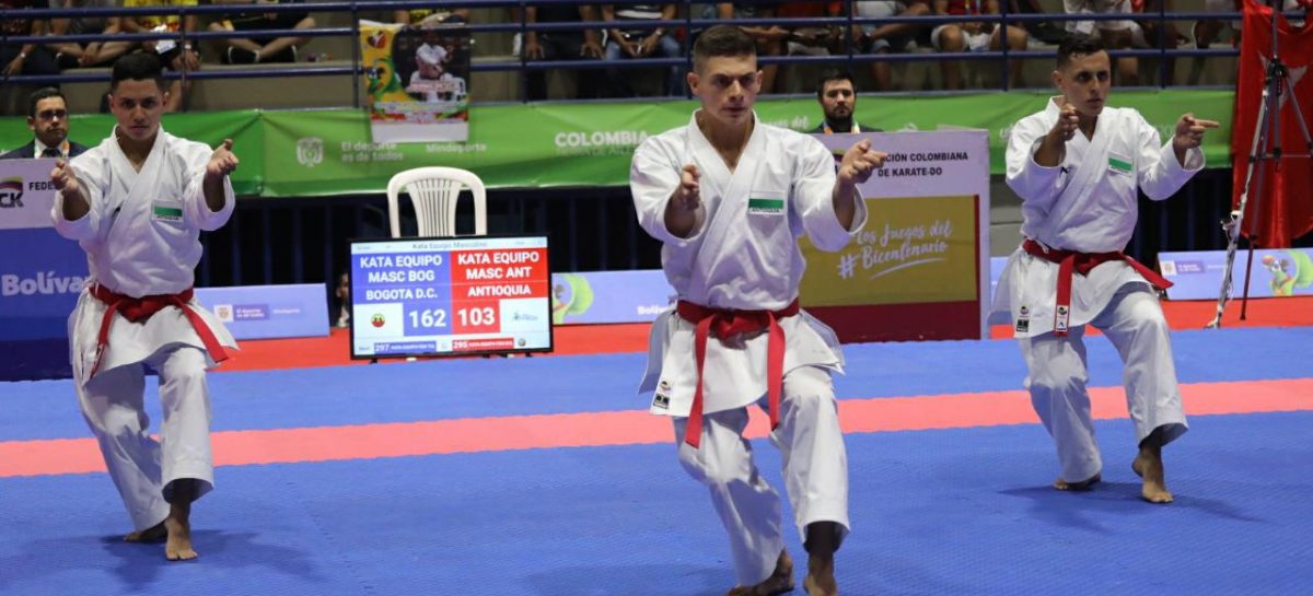 Karatecas de Marinilla ganaron oro en los Juegos Nacionales