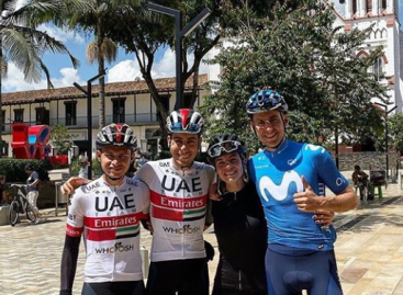 El italiano Fabio Aru se concentra en La Ceja previo al Tour Colombia