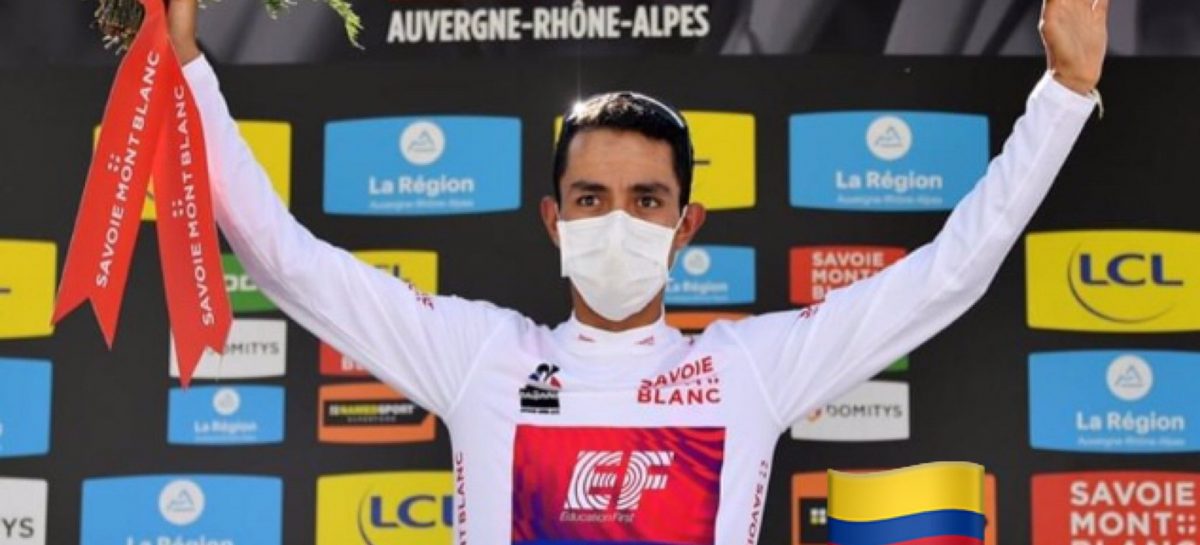 ¡Atención! El colombiano Daniel Martínez se coronó campeón del Critérium du  Dauphiné
