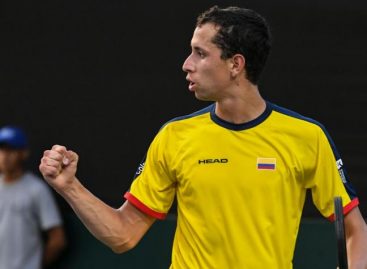 El colombiano Daniel Galán ganó en Roland Garros su primer duelo en un Grand Slam