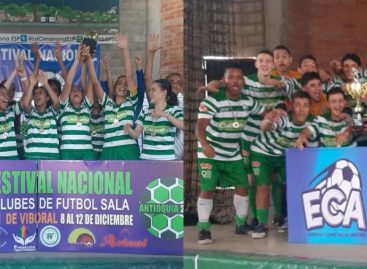 ¡Título en hombres y mujeres! La Selección Antioquia fue campeón del Nacional de Fútbol Sala en El Carmen de Viboral