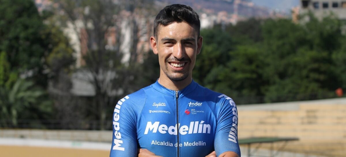 Bernardo Suaza, de El Retiro, fue anunciado como nuevo ciclista del Team Medellín