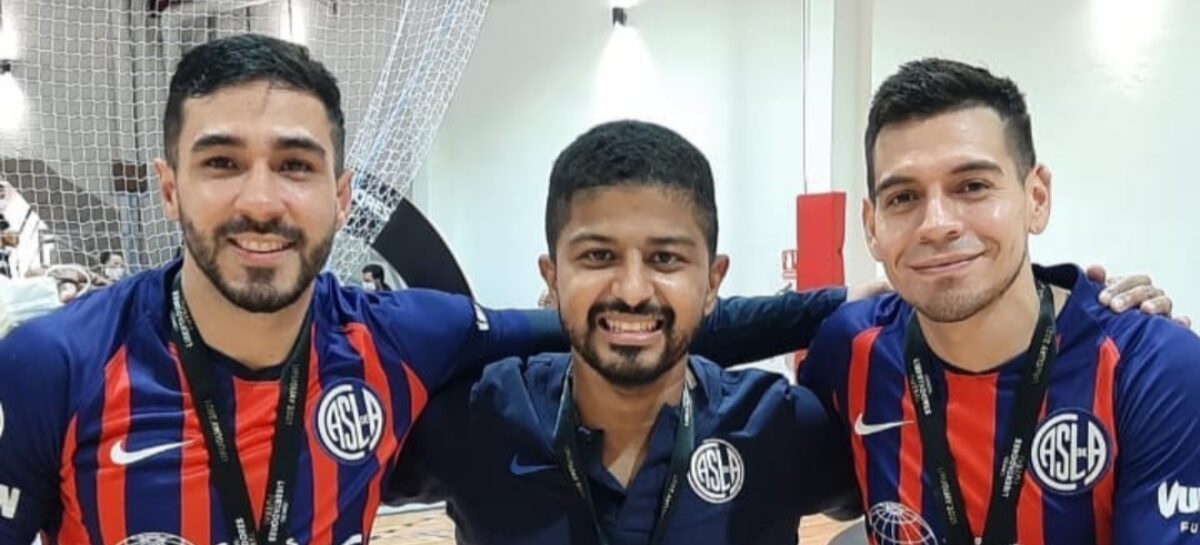 Dos colombianos se consagraron campeones de la Copa Libertadores de Futsal con San Lorenzo