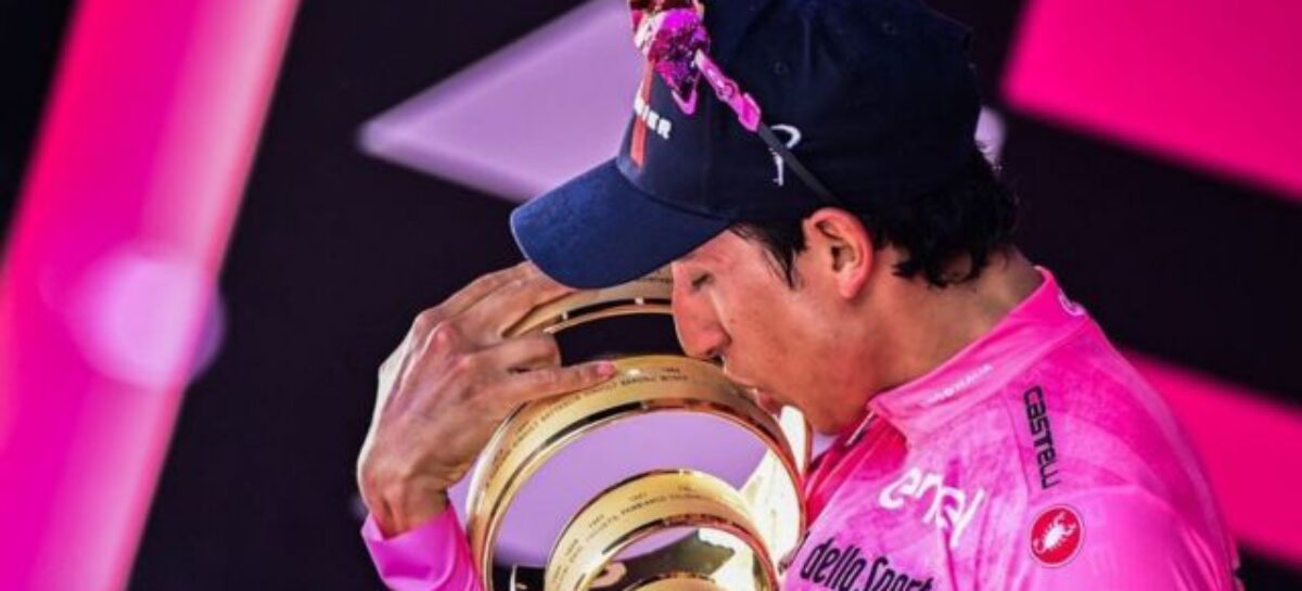 ¡Egan Bernal, contagiado! El reciente campeón del Giro de Italia dio positivo por COVID-19
