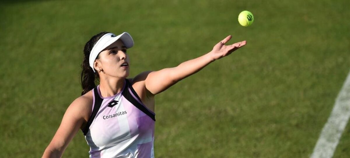 María Camila Osorio está a un partido de clasificar al cuadro principal de Wimbledon