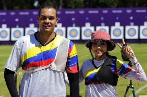 Daniel Pineda y Valentina Acosta, los primeros colombianos en competir en los JJOO