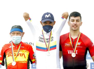 Juan José Florián ‘Mochoman’, es el nuevo campeón nacional de paracycling