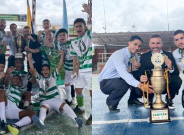La Selección Antioquia se consagró campeón del Torneo Nacional de Fútbol de Salón Sub-17