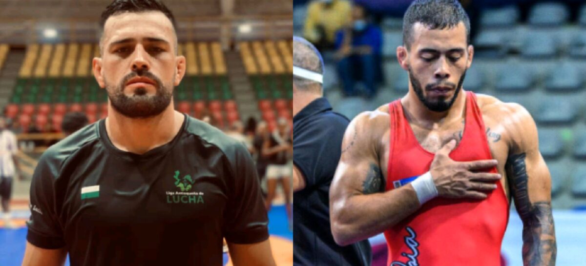 Dicther Hans Toro y Carlos Andrés Muñoz se coronaron campeones nacionales de lucha