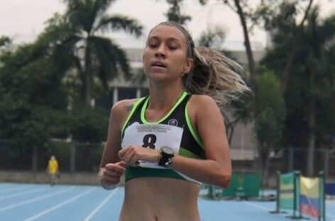 Estefanía Aristizábal, una de las mejores atletas de Antioquia en 2021