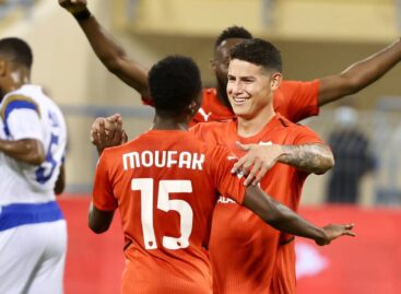 James Rodríguez le dio la victoria a Al Rayyan al minuto 91 en la Emir Cup