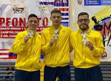 Dos karatecas de Marinilla y uno de Envigado ganaron el oro en los Centroamericanos y del Caribe