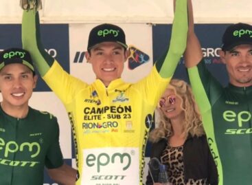 Rodrigo Contreras, campeón de la Clásica de Ciclismo de Rionegro