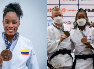 Cindy Mera, única colombiana que subió al podio en el Panamericano de Judo en Lima
