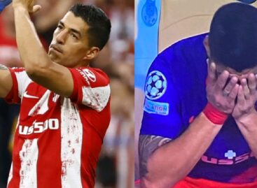 Entre lágrimas, Luis Suárez se despidió de los hinchas de Atlético de Madrid