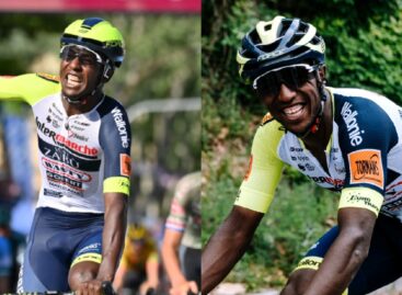 Día histórico en el Giro: Biniam Girmay, primer africano en ganar una etapa en una Gran Vuelta