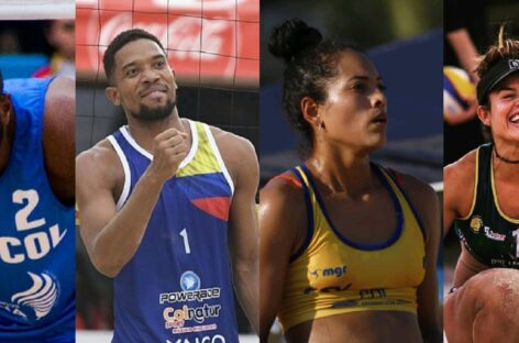 ¡Histórico! Por primera vez, Colombia tendrá dos duplas en el Mundial de Voleibol Playa