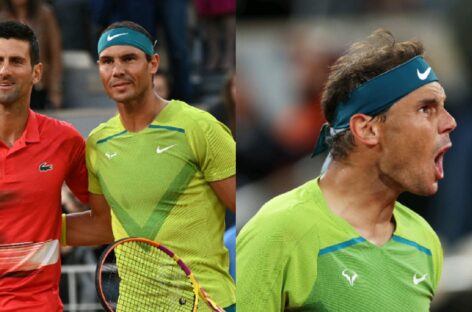 ¡Duelo de leyendas! Rafael Nadal eliminó a Novak Djokovic en Roland Garros