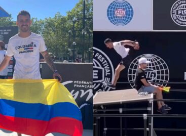 ¡Top 5 del mundo! El colombiano Héctor Murillo fue quinto en la Copa Mundial de Parkour en Francia