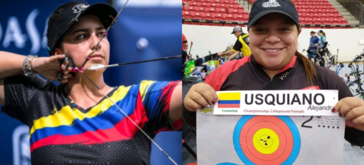 ¡Qué orgullo! Sara López y Alejandra Usquiano lideran el ranking mundial de tiro con arco compuesto