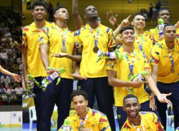 ¡Campeones! La Selección Colombia de Voleibol ganó el oro en los Juegos Bolivarianos