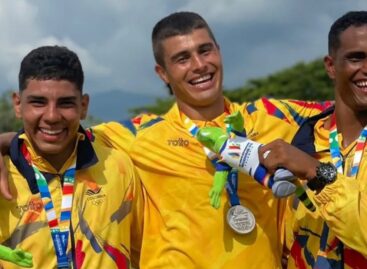 Diver Ceballos, de Marinilla, ganó la medalla de plata en los Juegos Bolivarianos