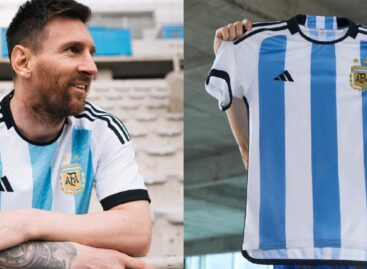 La nueva camiseta de Argentina para el Mundial de Qatar 2022
