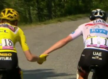 Juego limpio: en plena definición del Tour de Francia, Pogacar se cayó y Vingegaard lo esperó