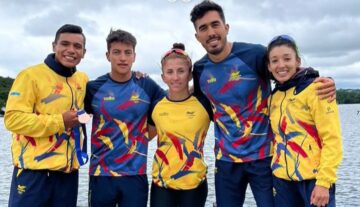 Cinco canoístas colombianos clasificaron a los Juegos Panamericanos de Chile 2023
