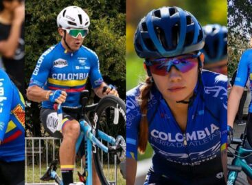 Lina Marcela, Paula, Angie y Nicolás; ciclistas del Oriente que disputarán el Mundial de Ruta