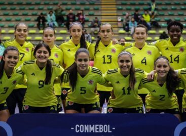 ¡Siguen haciendo historia! Colombia está en la final del Sudamericano Femenino Sub-20 de Futsal