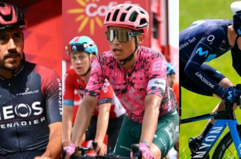 Tres colombianos finalizaron en el Top 5 del Giro della Toscana