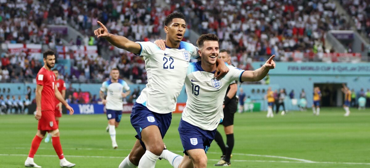 Inglaterra 6-2 Irán: primera goleada de la Copa del Mundo