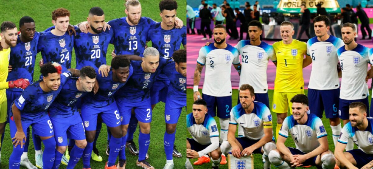 Inglaterra y Estados Unidos, los clasificados del grupo B a octavos de final del Mundial