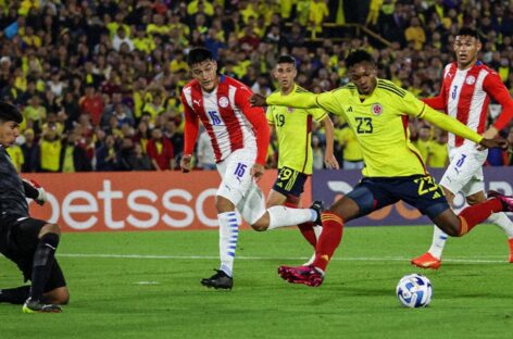 Colombia goleó a Paraguay y vuelve a ilusionarse con la clasificación al Mundial Sub-20