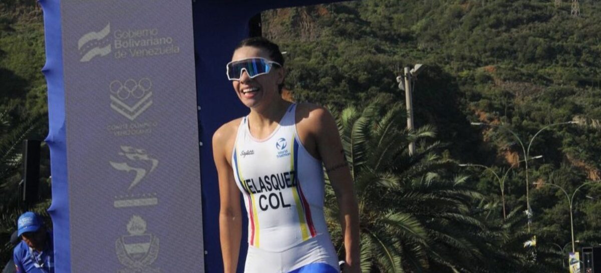 La marinilla Carolina Velásquez se consagró campeona de la Américas Triathlon Cup en Venezuela