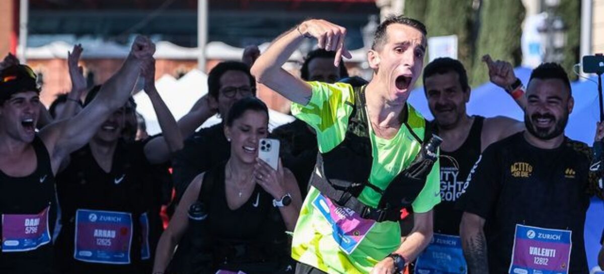 La hazaña de Álex Roca: primer atleta del mundo con un 76% de discapacidad que logra terminar una maratón