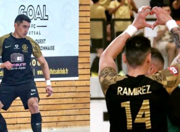 El cejeño Wilmar Ramírez se consagró campeón de la Liga de Futsal D2 en Francia