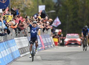 El colombiano Einer Rubio ganó la etapa 13 del Giro de Italia