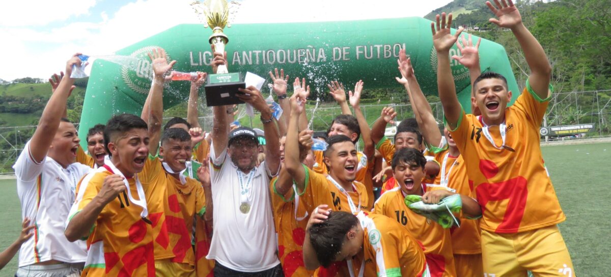 La Ceja se consagró campeón del Torneo Intermunicipal de Fútbol Sub-18