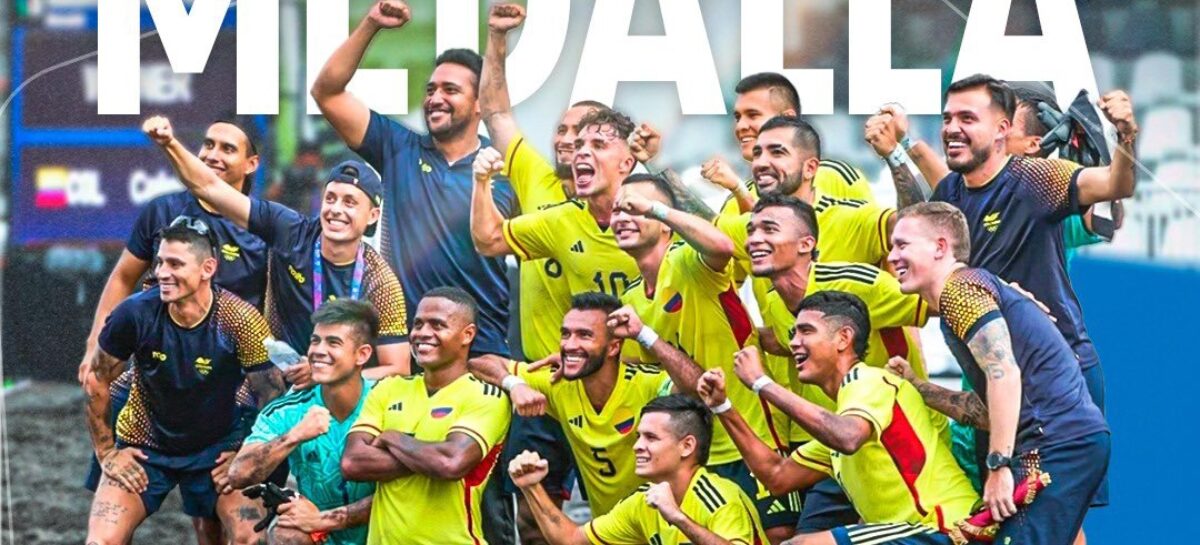La Selección Colombia de Fútbol Playa ganó el oro en los Juegos Centroamericanos y del Caribe