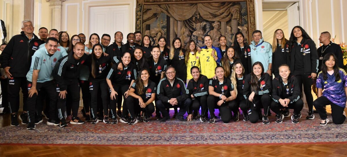 Presidente Gustavo Petro anunció inversión de 8.000 millones para la Liga Femenina 2024
