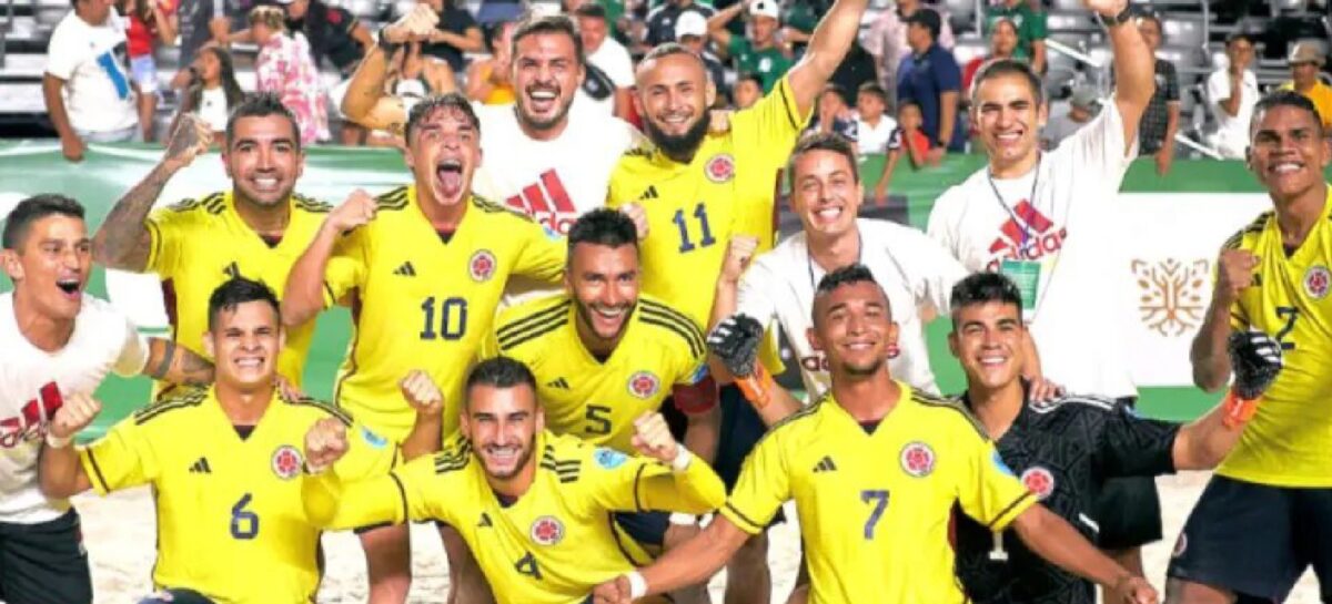 La Selección Colombia de Fútbol Playa ajusta tres meses sin microciclos ni partidos amistosos