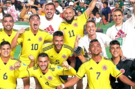 La Selección Colombia de Fútbol Playa ajusta tres meses sin microciclos ni partidos amistosos