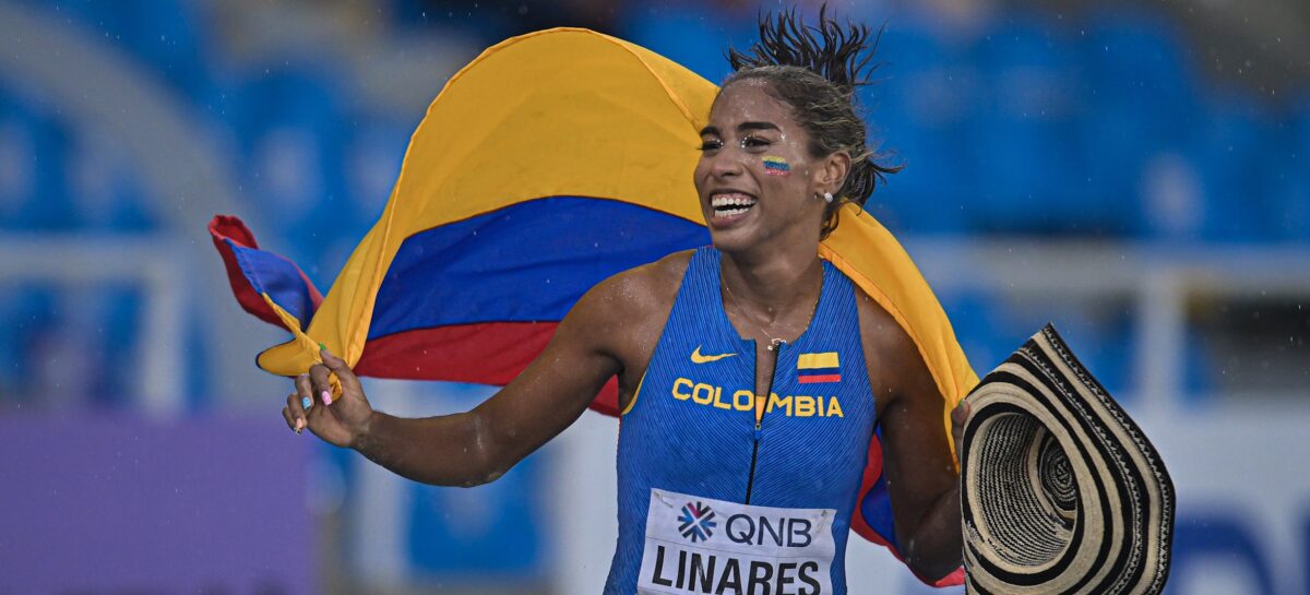 La colombiana Natalia Linares ganó el oro en el salto largo de los Juegos Panamericanos