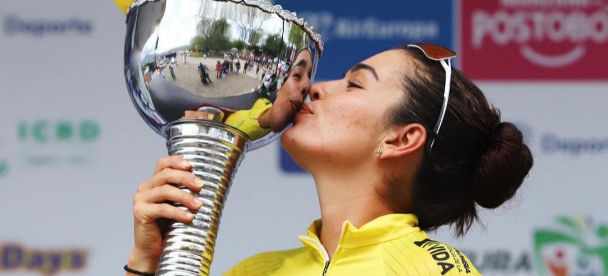 Estefanía Herrera, ciclista de Argelia, ganó el Tour Femenino por segunda vez