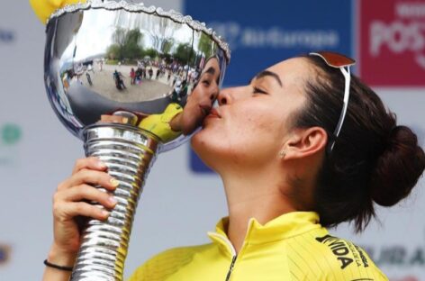 Estefanía Herrera, ciclista de Argelia, ganó el Tour Femenino por segunda vez